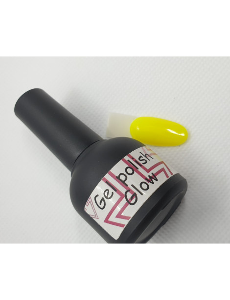 Gel Polish Glow Yellow 10ml