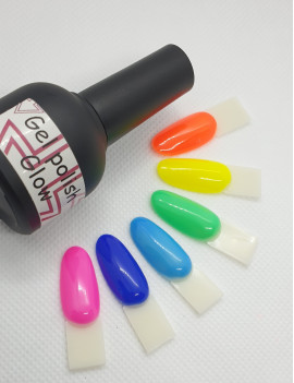 Pack Gel Polish Glow 6 colores