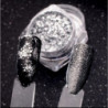 PIGMENTO FLAKES SILVER STRASS
