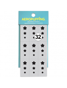 Aeropuffing Stencil №32 (Star)